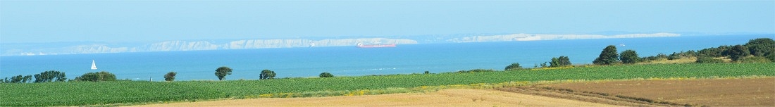 England seen from France; July 2015