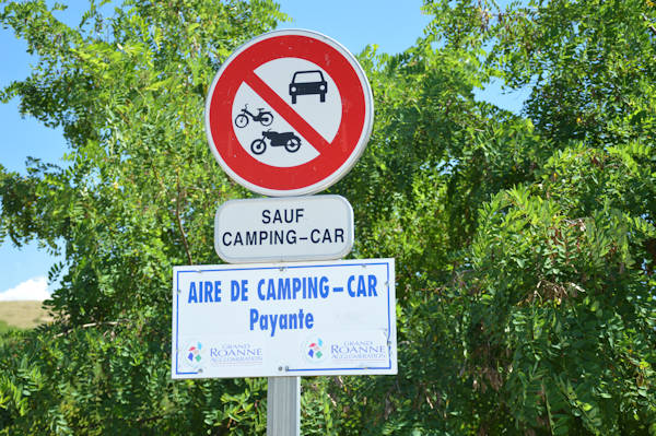 Camping cars only
